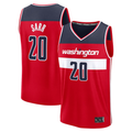 Johmsee W.Wizards #20 Alex Sarr Red Fast Break Replica Jerseys - Icon Edition