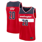 Johmsee W.Wizards #20 Alex Sarr Red Fast Break Replica Jerseys - Icon Edition