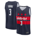 Johmsee W.Wizards #3 Trae Young Navy Fast Break - Statement Edition