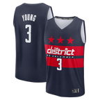 Johmsee W.Wizards #3 Trae Young Navy Fast Break - Statement Edition