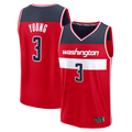 Johmsee W.Wizards #3 Trae Young Red Fast Break Jerseys - Icon Edition