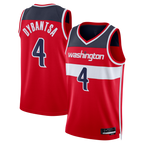 Johmsee W.Wizards #4 AJ Dybantsa Red 2026 Draft Swingman Jerseys - Icon Edition