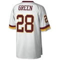 Johmsee Washington Football Team #28 Darrell Green Mitchell & Ness White Legacy Replica Stitched Jerseys