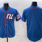 Washington Nationals National League Blank Blue 2025 All-Star Edition Limited Stitched Baseball Jersey