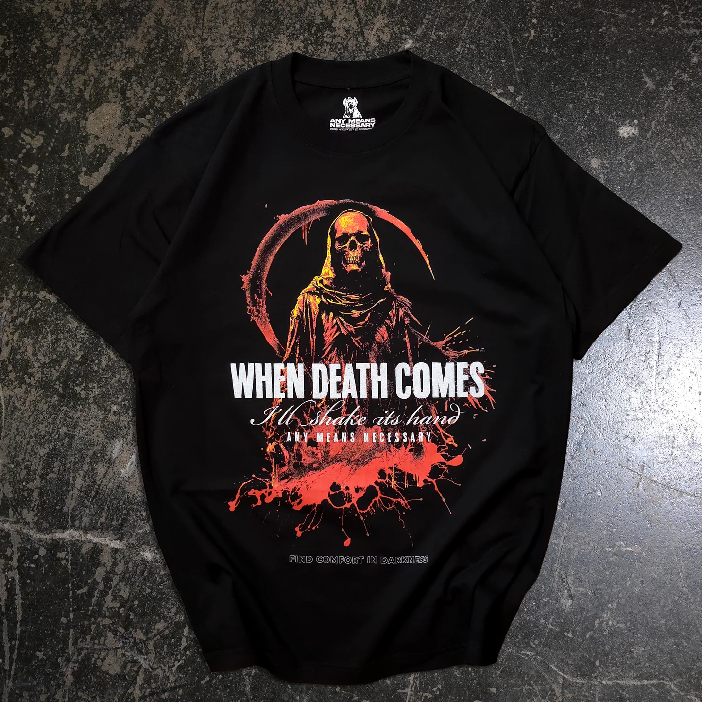 Cheap T-Shirt When Death Comes T-Shirt
