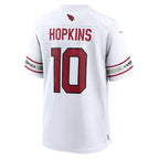 Johmsee A.Cardinals #10 DeAndre Hopkins White Game Player Jersey