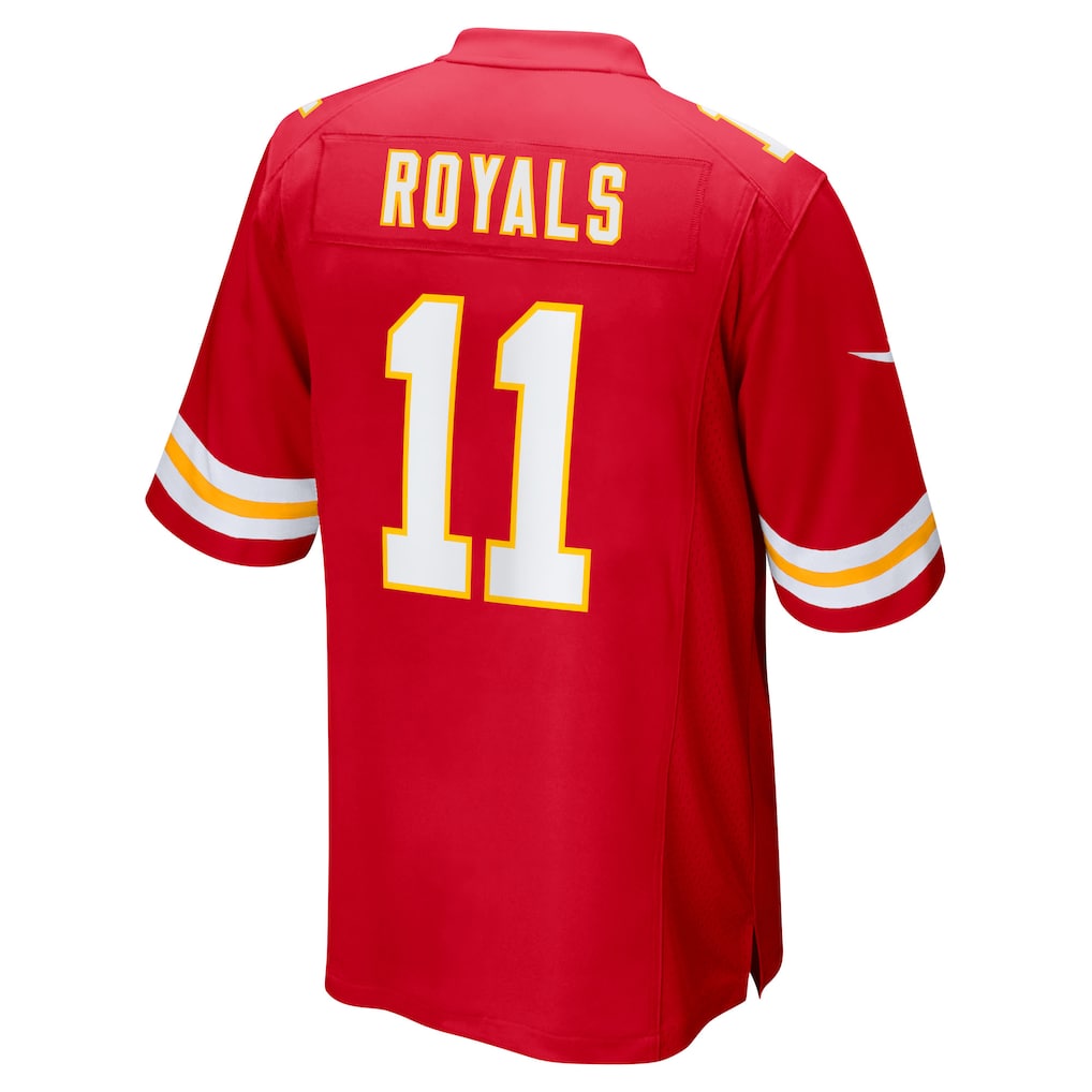 Johmsee KC.Chiefs #11 Jalen Royals Red Team Game Jersey