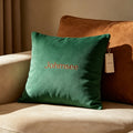 Johmsee Classic Green Bolsters, Premium Soft Skin-Friendly Breathable Plush Filled Comfort Cheap Sofa Cushion Pillows, All-Match Home Bedroom Couch Decorative Back Pillows for Daily Use