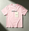 Johmsee Classic Pink T-shirt Cheap Jerseys, 100% Pure Cotton Breathable Sweat-Wicking Soft, Comfortable Skin-Friendly Short Sleeve Basic Jerseys for Daily Wear