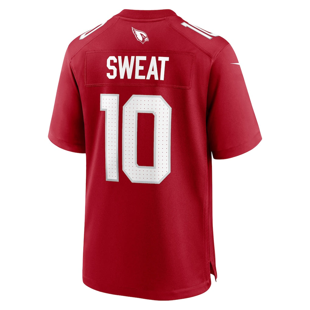 Johmsee A.Cardinals #10 Josh Sweat Cardinal Team Game Jersey