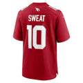 Johmsee A.Cardinals #10 Josh Sweat Cardinal Team Game Jersey