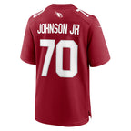 Johmsee A.Cardinals #70 Paris Johnson Jr. Cardinal Team Game Jersey