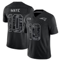 Johmsee NE.Patriots #10 Drake Maye Player Black Limited 2026 Salute to Service Home Game Stitched Jerseys