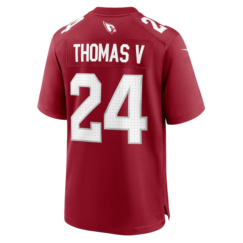 Johmsee A.Cardinals #24 Starling Thomas V Cardinal Team Game Jersey