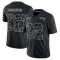 Johmsee NE.Patriots #32 TreVeyon Henderson Player Black Limited 2026 Salute to Service Home Game Stitched Jerseys
