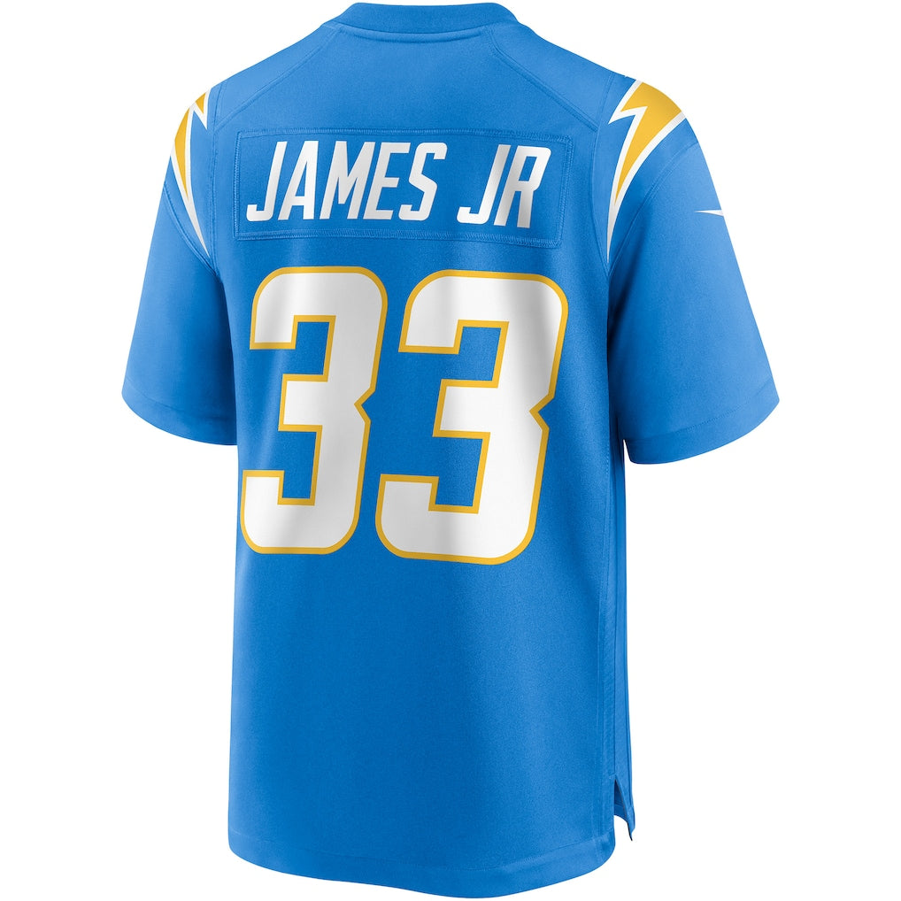 Johmsee LA.Chargers #33 Derwin James Powder Blue Player Game Jersey