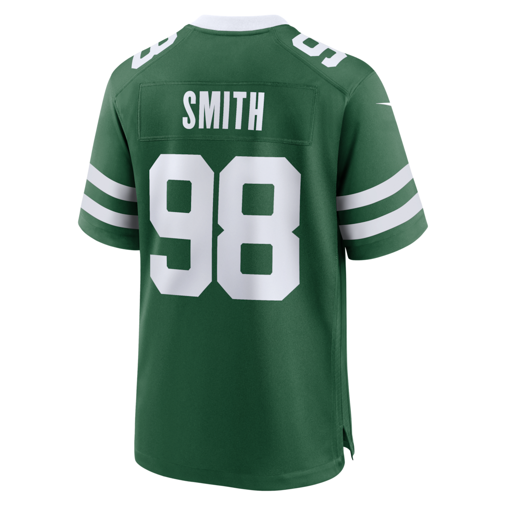 Johmsee NY.Jets #98 Mazi Smith Legacy Green Team Game Jersey