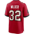 Johmsee TB.Buccaneers #32 James Wilder Red Game Retired Player Jersey