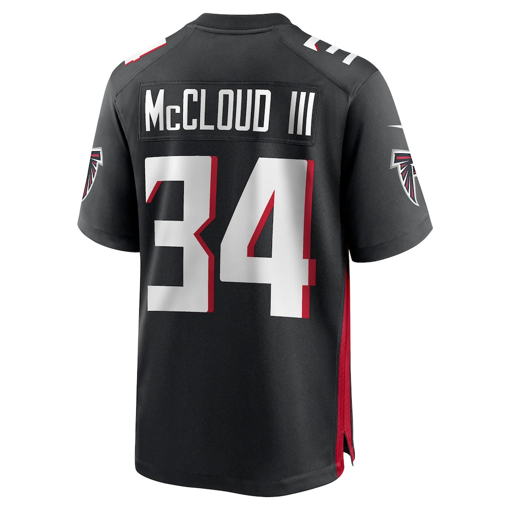 Johmsee A.Falcons #34 Ray-Ray McCloud III Black Retired Player Jersey