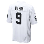 Johmsee LV.Raiders #9 Tyree Wilson White Game Jersey