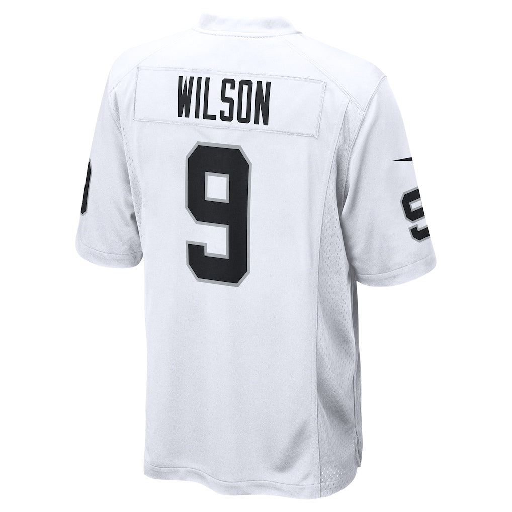 Johmsee LV.Raiders #9 Tyree Wilson White Game Jersey