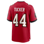 Johmsee TB.Buccaneers #44 Sean Tucker Red Game Jersey