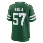 Johmsee NY.Jets #57 C.J. Mosley Legacy Green Team Game Jersey
