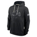 Johmsee LA.Rams Black 2026 Salute to Service Sideline Dri-FIT Pullover Hoodie Jerseys