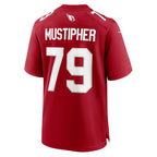Johmsee A.Cardinals #79 PJ Mustipher Cardinal Team Game Jersey