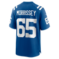Johmsee IN.Colts #65 Jimmy Morrissey Royal Team Game Jersey