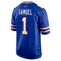 Johmsee B.Bills #1 Curtis Samuel Royal Game Jersey