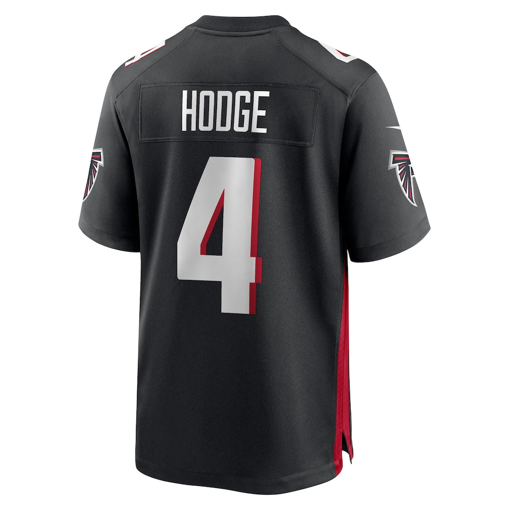 Johmsee A.Falcons #4 KhaDarel Hodge Black Team Game Jersey