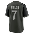 Johmsee NY.Jets #7 Justin Fields Gotham Green 2025 Rivalries Collection Game Jersey