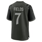 Johmsee NY.Jets #7 Justin Fields Gotham Green 2025 Rivalries Collection Game Jersey