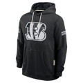 Johmsee C.Bengals Black 2026 Salute to Service Sideline Dri-FIT Pullover Hoodie Jerseys