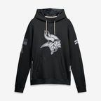 Johmsee MN.Vikings Black 2026 Salute to Service Sideline Dri-FIT Pullover Hoodie Jerseys