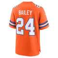 Johmsee D.Broncos #24 Champ Bailey Orange Retired Player Alternate Game Jersey