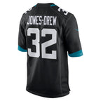 Johmsee J.Jaguars #32 Maurice Jones-Drew Black Retired Player Alternate Game Jersey