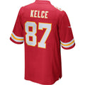 Johmsee KC.Chiefs #87 Travis Kelce Red Game Jersey