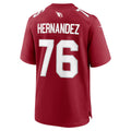 Johmsee A.Cardinals #76 Will Hernandez Cardinal Team Game Jersey