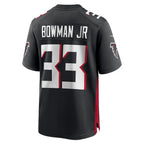 Johmsee A.Falcons #33 Billy Bowman Jr. Black Team Game Jersey