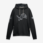 Johmsee D.Lions Black 2026 Salute to Service Sideline Dri-FIT Pullover Hoodie Jerseys
