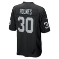 Johmsee LV.Raiders #30 Darnay Holmes Black Team Game Jersey