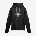Johmsee NO.Saints Black 2026 Salute to Service Sideline Dri-FIT Pullover Hoodie Jerseys