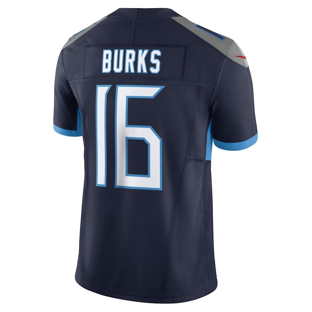 Johmsee T.Titans #16 Treylon Burks Navy Vapor F.U.S.E. Limited Jersey