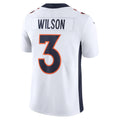 Johmsee D.Broncos #3 Russell Wilson White Vapor Untouchable Limited Jersey