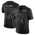 Johmsee B.Bills #17 Josh Allen Player Black Limited 2026 Salute to Service Home Game Stitched Jerseys