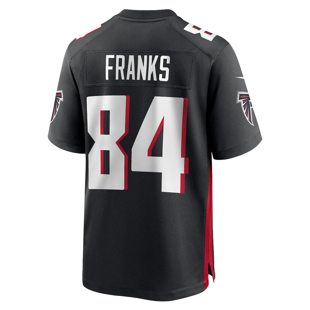 Johmsee A.Falcons #84 Feleipe Franks Black Team Game Jersey