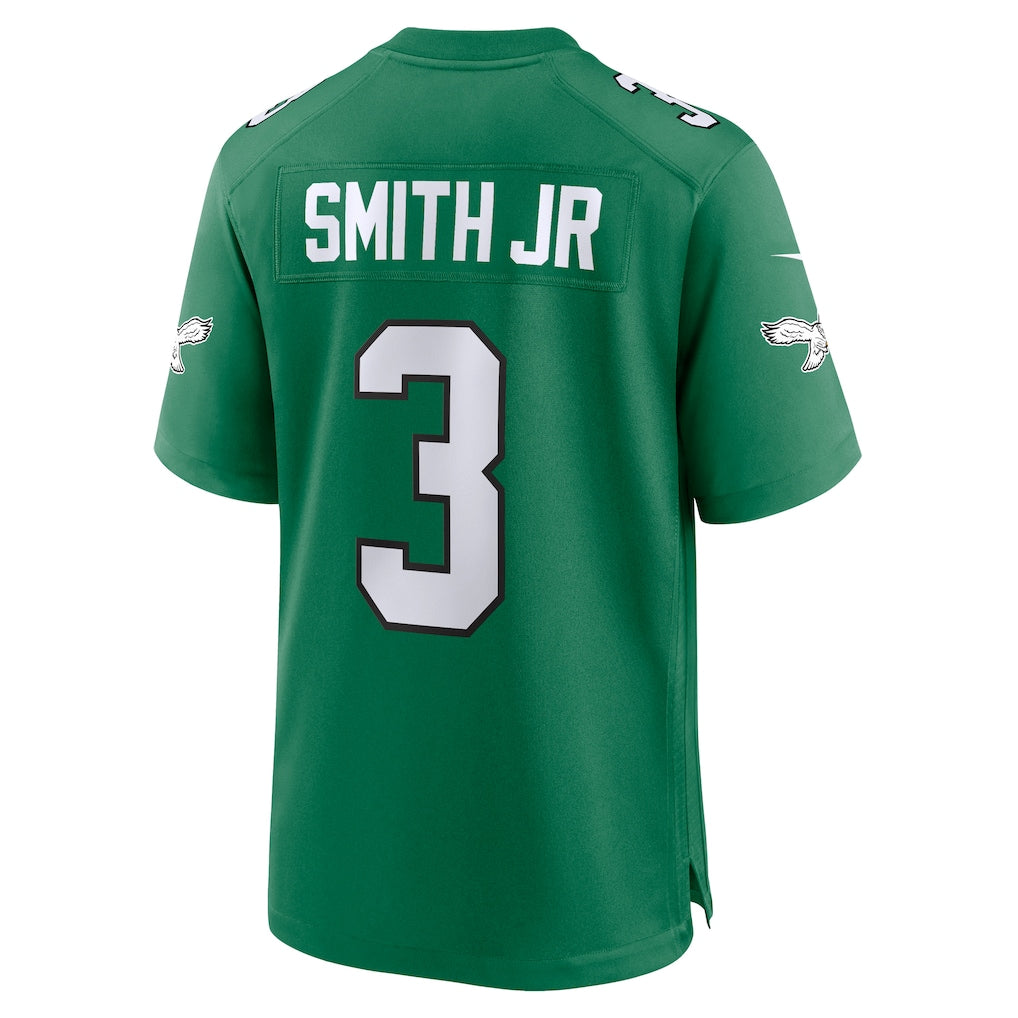 Johmsee P.Eagles #3 Nolan Smith Kelly Green Alternate Game Jersey