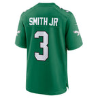 Johmsee P.Eagles #3 Nolan Smith Kelly Green Alternate Game Jersey
